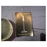 Orrefors Sweden Green Crystal Dish