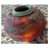 World Champion Bruce Odell Pottery (Raku Firing Technique)