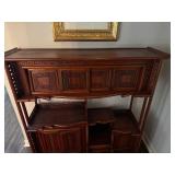 Antique Chinese Tea Chest/Hutch 48" wide x 14" deep x 53" tall