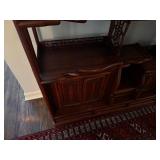 Antique Chinese Tea Chest/Hutch 48" wide x 14" deep x 53" tall