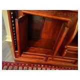 Antique Chinese Tea Chest/Hutch 48" wide x 14" deep x 53" tall