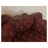 Victorian Eastlake Settee Parlor Sofa or Loveseat - Late 19th Century