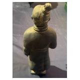 Chinese Terracotta Warrior Statue Replica 15" Tall Removable Head
