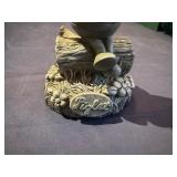 Disney Piglet Winnie the Pooh White Swan Garden Statue 8 1/2" Tall