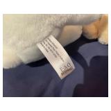 FAO Schwartz "Adopt A Pet" Collection Plush Toys - Black and White French Bulldog/Boston Terrier and Golden Retriever Puppy