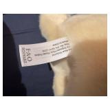 FAO Schwartz "Adopt A Pet" Collection Plush Toys - Black and White French Bulldog/Boston Terrier and Golden Retriever Puppy