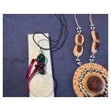 Unique Handmade Artisanal Necklaces Made with Natural Materials