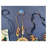 Unique Handmade Artisanal Necklaces Made with Natural Materials