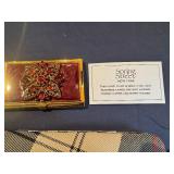 Tartan Check Wallet, Neiman Marcus Leather Card Holder, Spring Start Business Card Case (all appear unused)