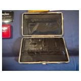 Tartan Check Wallet, Neiman Marcus Leather Card Holder, Spring Start Business Card Case (all appear unused)