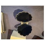 Compact Mirrors, Shell Jewelry Case, Floral Card Holder