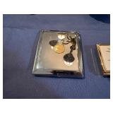 Compact Mirrors, Shell Jewelry Case, Floral Card Holder