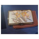 Compact Mirrors, Shell Jewelry Case, Floral Card Holder