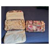 Hanging Floral Toiletries Travel Cases