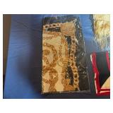 Bellagio Italy Chain Print Scarf, Jones New York Floral Scarf, Gold Scarf (never worn)