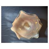Vintage Large Murano Style Art Glass, Candy Dish/Centerpiece