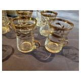 Persian Teacups and Saucers (Qty 12)