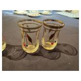 Vintage French Liquer or Shot Glasses