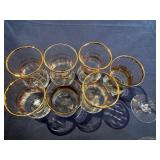 Vintage Glassware and Saucers