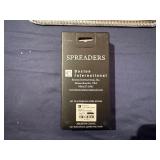 Stainless Steel Serving Tray 11" x 7 1/2" with Boston International Spreaders