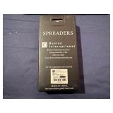 Stainless Steel Serving Tray 11" x 7 1/2" with Boston International Spreaders