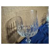 Vintage Schott-Zwiesel Tango Pattern Cut Crystal Water Glasses (Qty 5)