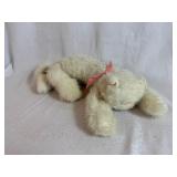 Vintage Plush Toys: Dakin Frou Frou Nature Babies, Yellow Plush Bunny, Blue Mom and Baby Plush Bunny, 1981 Charm Co Japan Cat