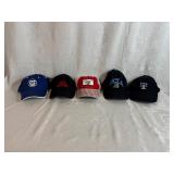 Collection of Baseball Hats: Minnesota, Wisconsin, Butler, UCLA, T-Mobile USA