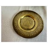 Vintage Brass Plates, Bowls, Ashtrays/Trinket Dish