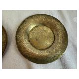 Vintage Brass Plates, Bowls, Ashtrays/Trinket Dish