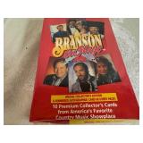 Branson On Stage Series One Collector Cards - 10 Packs, Autographed Card in each Pack (1992)