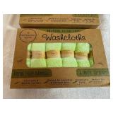 New Premium Ultra Soft Wash Cloths from Bamboo (Two 6 Packs)