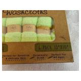 New Premium Ultra Soft Wash Cloths from Bamboo (Two 6 Packs)