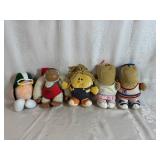Vintage Plush Toys Including Three Avon Somersault Pals