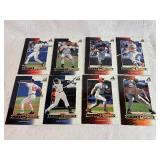 Pinnacle Baseball Large Cards Featuring Mystery Card within the Large Card (8 Cards)
