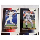 Pinnacle Baseball Large Cards Featuring Mystery Card within the Large Card (8 Cards)