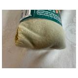 Beige Fleece Throw 60" x 50"