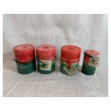 Cabin Scents Wax Pillar Candles Hand Poured in Minnesota