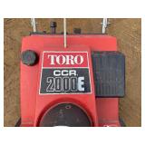 Toro CCR 2000E Snow Blower, Used Twice This Season, Works Well needs a New Fuel Hose