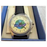 Vintage 1995 Girl Scouts Analog Wristwatch in Original Box