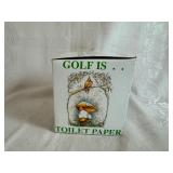 Golf Gifts Gallery 19th Hole "Golf Is" Toilet Paper