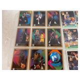 Vintage Timberwolves Trading Cards 90, 92-93, 93-94 and Team Buttons