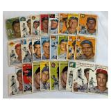 1954 Topps Baseball 25 Card Vintage Lot