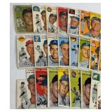 1954 Topps Baseball 25 Card Vintage Lot