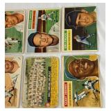 1956 Topps Baseball 8 Card Vintage Lot