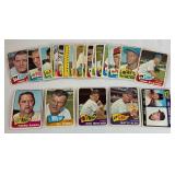 1965 Topps Baseball 25 Card Vintage Lot