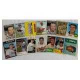 1959-1968 14 Card Vintage Baseball Star Lot