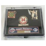 Kirby Puckett Limited Edition /5,000 Hall of Fame Commemorative Pin Set - Minnesota Twins Baseball