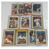 11 Card Star Baseball Rookies Lot - Biggie, Bagwell, Manny, Pedro, Pudge, Sheffield