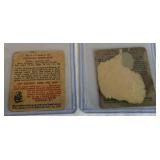 1949 Bowman 2 Card Lot - Wehmeier and Platt - Vintage Baseball Cards